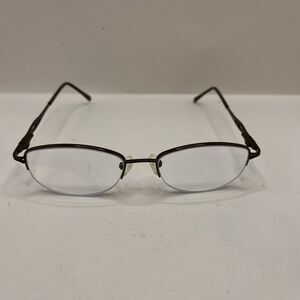 Modern Times Eyeglasses Crystal Brown Designer Frames Only 51-18-140